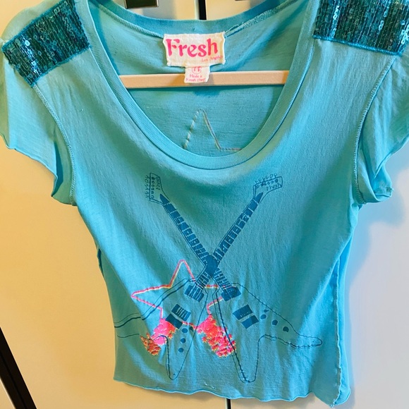 Hip & Vintage One-of-A-Kind "Fresh Karma" Tee - Picture 5 of 14